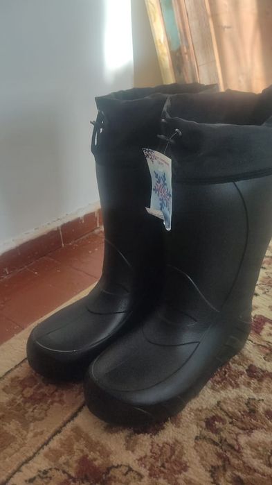 Сапоги с утеплителем