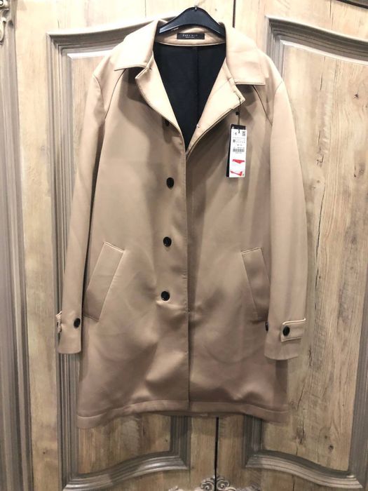 Zara мужской плащ/ куртка/ пальто