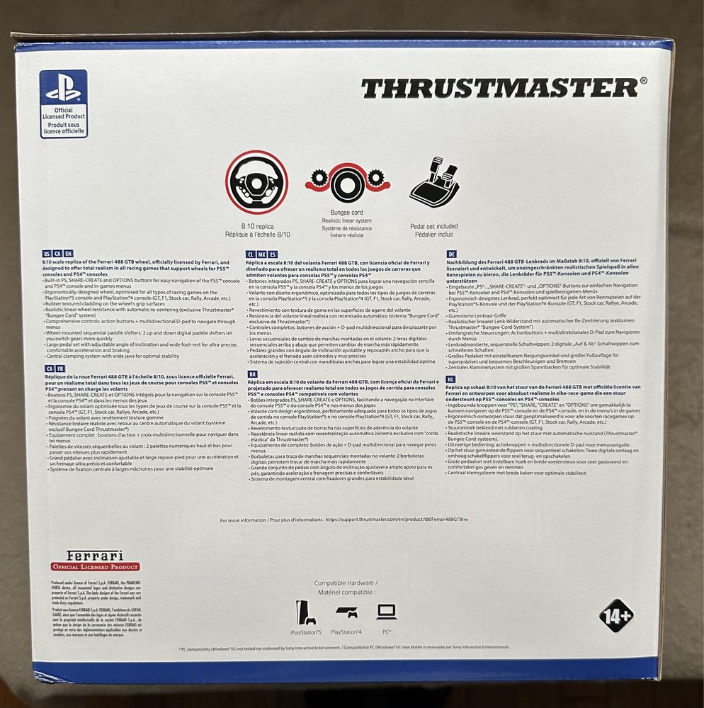 Volan THRUSTMASTER T80 Ferrari 488 GTB Edition