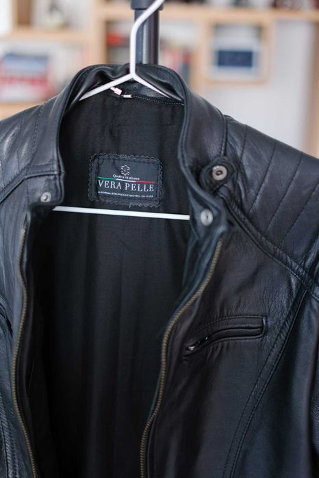 Geaca de piele handmade size S