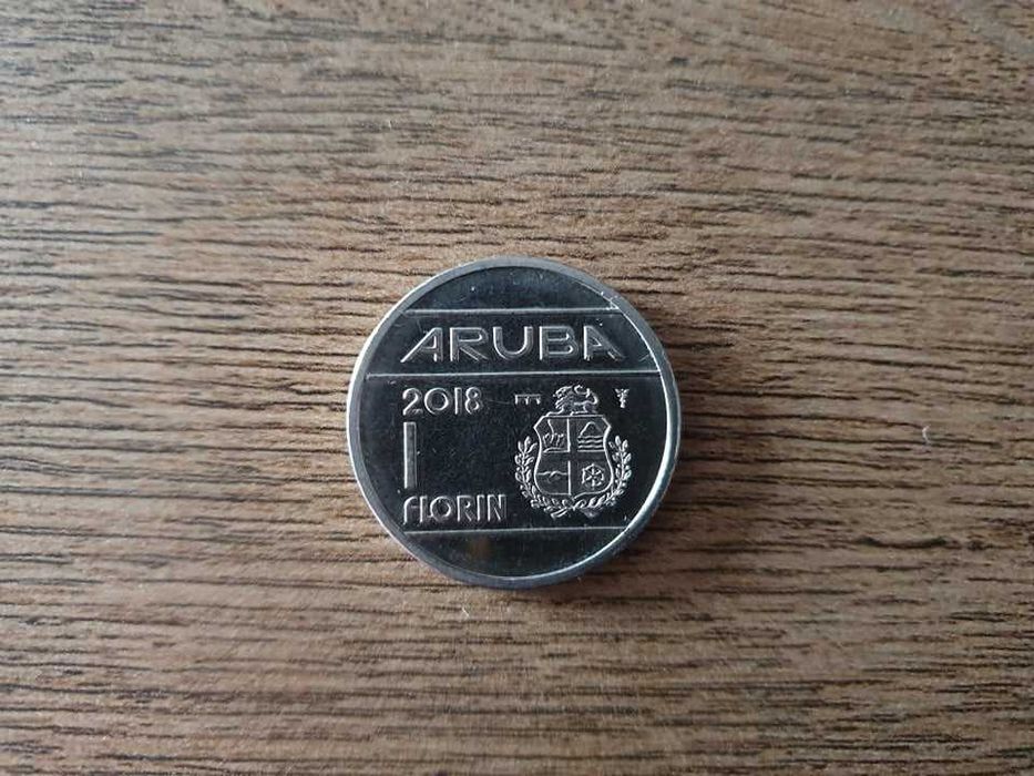 O moneda de un Florin din Aruba - Caraibe