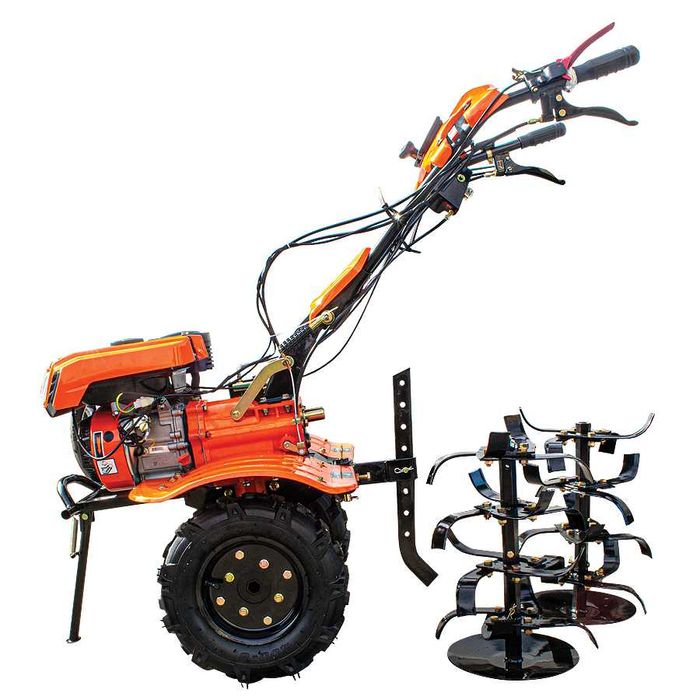 Мотофреза с фар 7.5HP PREMIUM HD, фрезова до 110см, гаранция 3 години