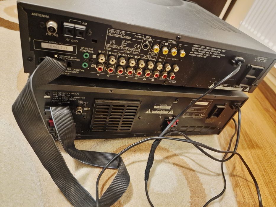 Amplificator Kenwood M-A100 cu media center C-V150
