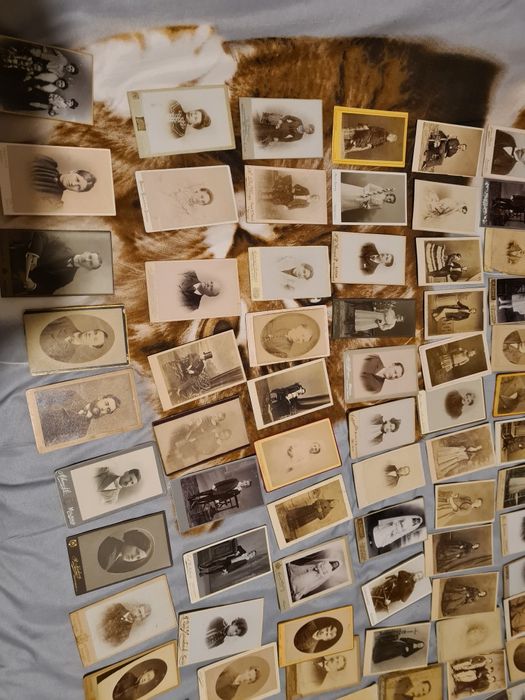 fotografii pe carton 11/16,5 cm vechi