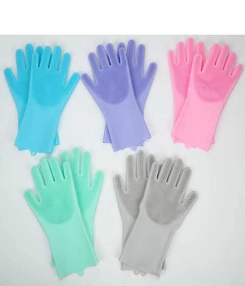 Магически силиконови ръкавици за миене на съдове