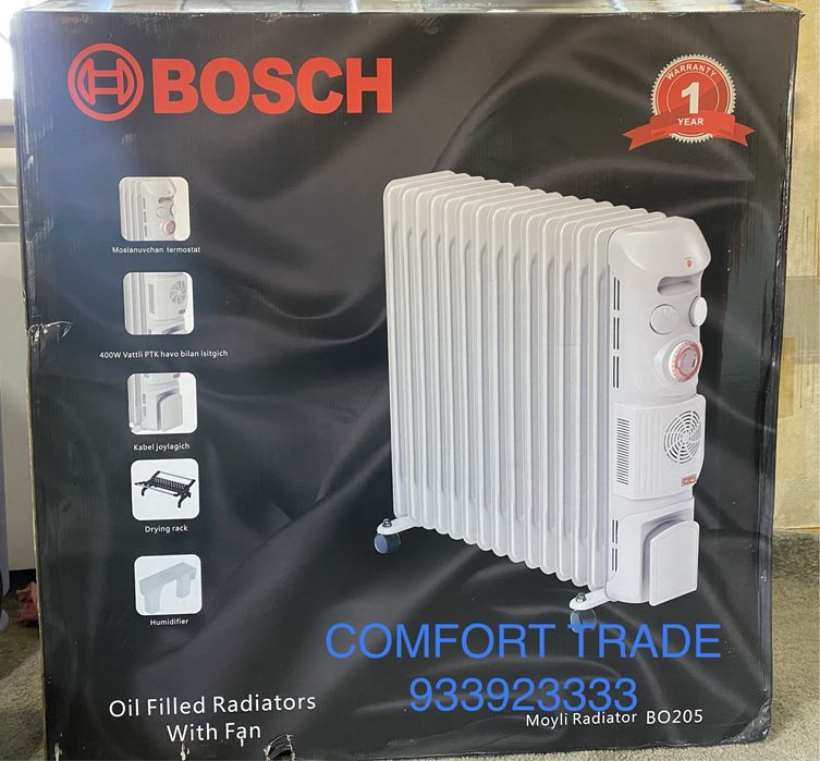 Обогреватель масляный Mega, Bosch, Nikai 13 есть доставка !!