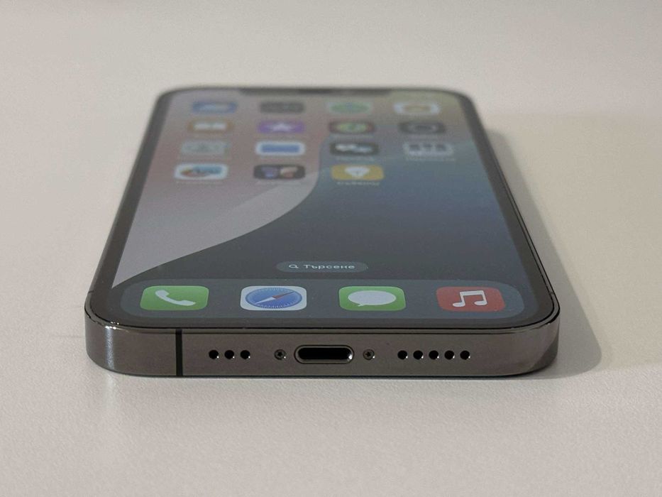 Бартер! ПЕРФЕКТЕН! iPhone 12 Pro Graphite (Черен)