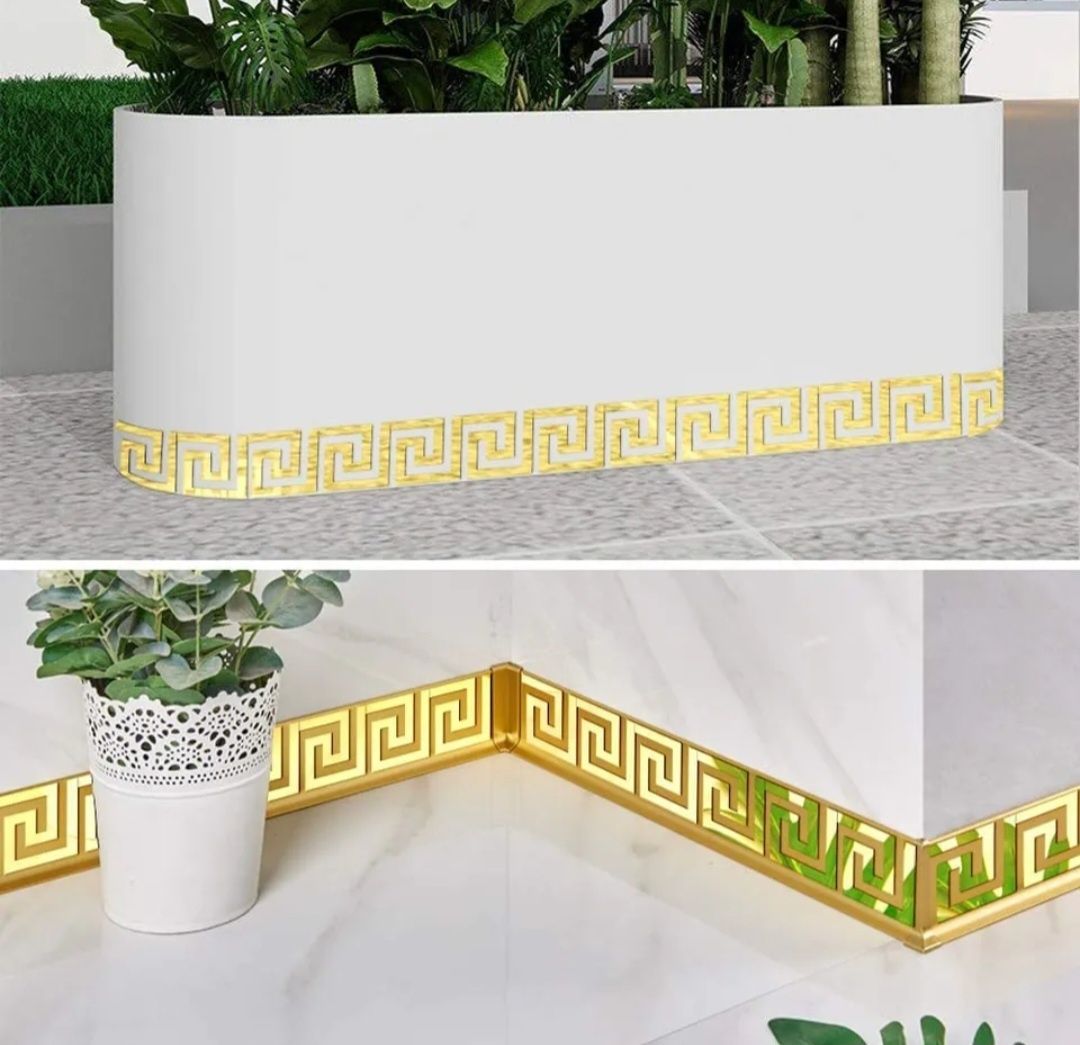3D Огледален стикер VERSACE  плексиглас  за декорация на стоя и бан