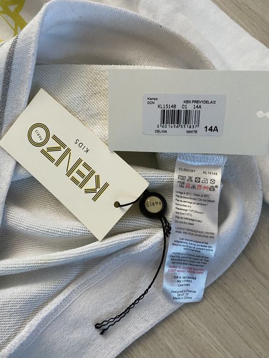 Kenzo paris оригинален суитчър 14 г и рокля