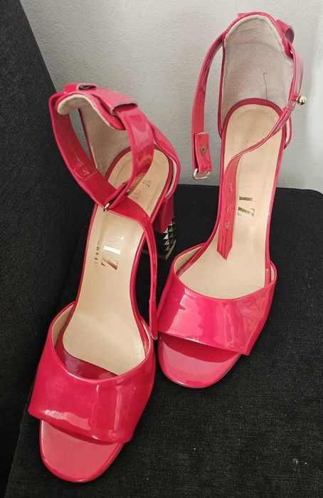 Сандали INGILIZ естествен лак