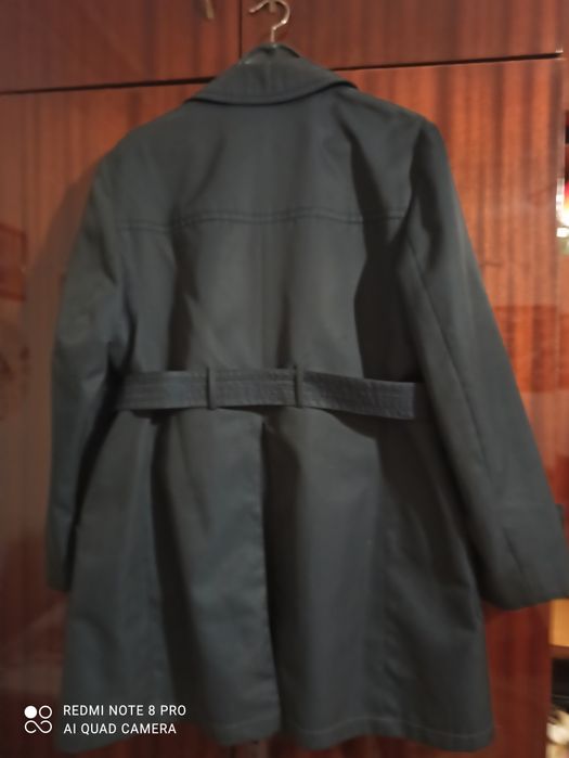 Мъжки шлифер син