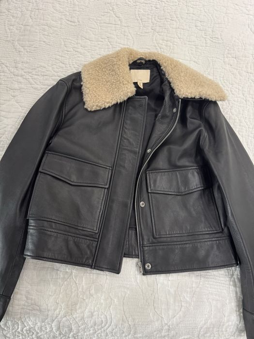 Яке от естествена кожа HM Premium Selection