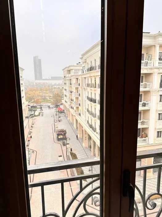 Аренда 2-ком квартиры в Tashkent City Boulevard вид на парк и бульвар
