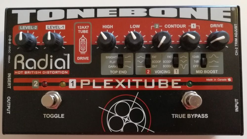 Radial Tonebone Plexitube - Efect pentru chitară