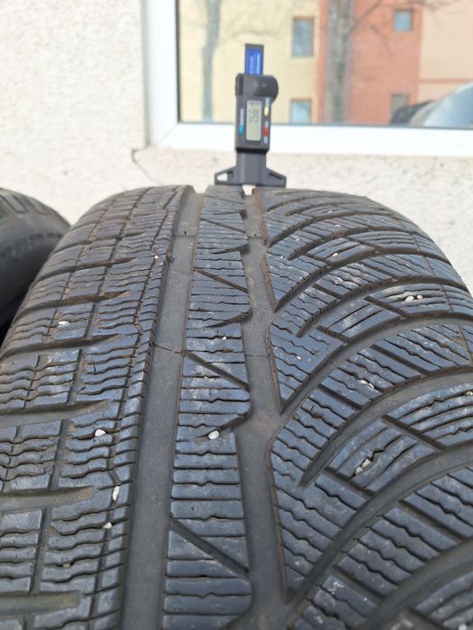 7.5mm! 2 бр 245 50 18 Michelin pilot alpin