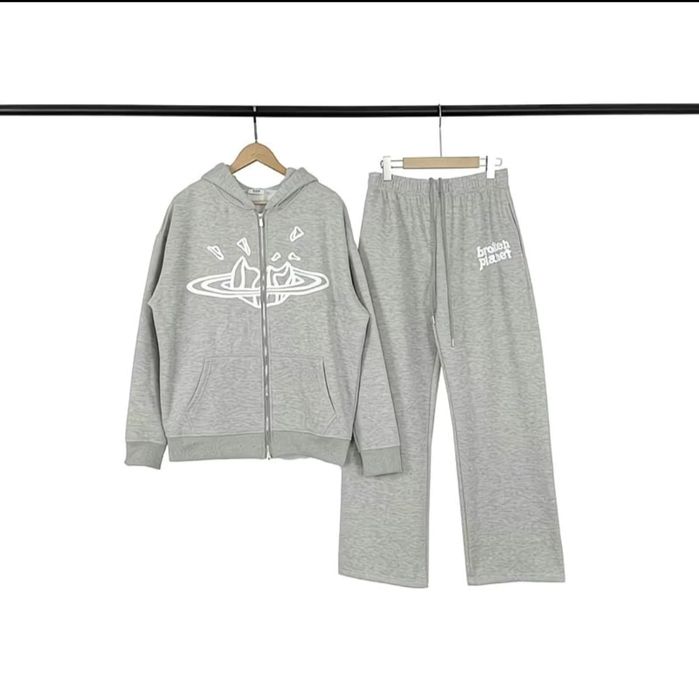 Broken planet Zip-Hoodie and Pants (комплект из двойки размер XL)