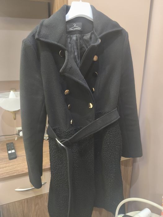 Дамско палто от велур