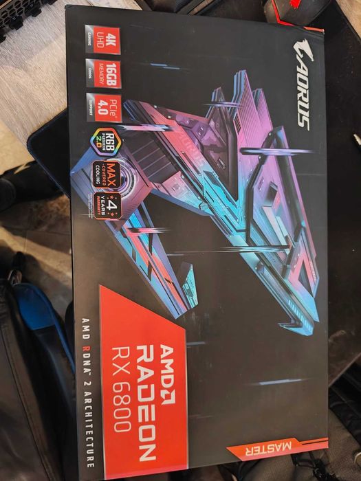 Видеокарта Gigabyte AORUS Master RX 6800 16GB