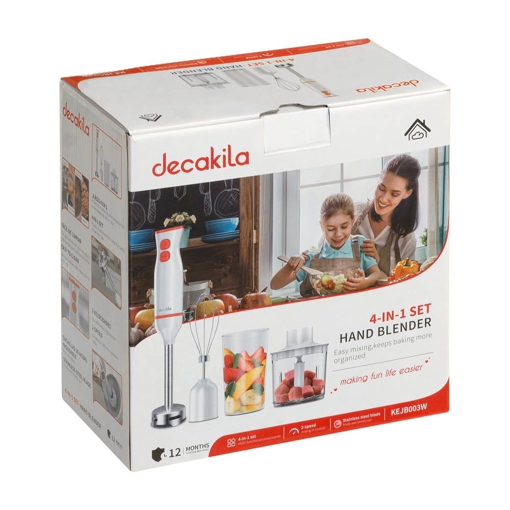 Блендер DECAKILA, 4 в 1, 250 W