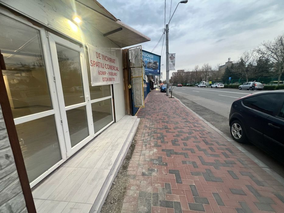De Inchiriat spatiu comercial stradal 60 MP Calea Vitan
