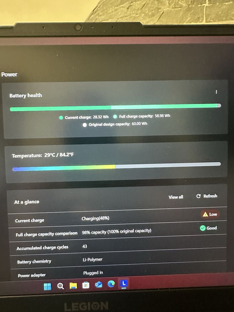 Lenovo Legion5 15ACH6 RTX3050TI Ryzen7 5800H