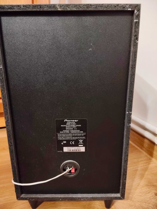 Sistem  5.1 PIONEER receiver VSX-324 + Sistem PIONEER Subw+ 5 sateliti