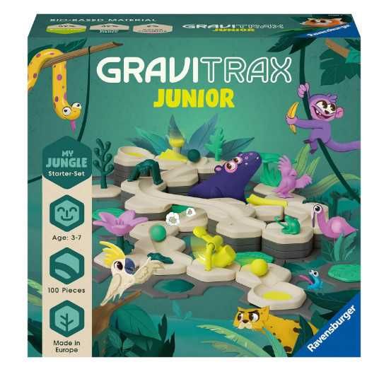 Настолна игра Ravensburger GraviTrax Junior, комплект: Start My Jungle