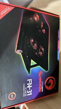 Cooler Laptop Gaming Marvi FN-31RD, 17", negru