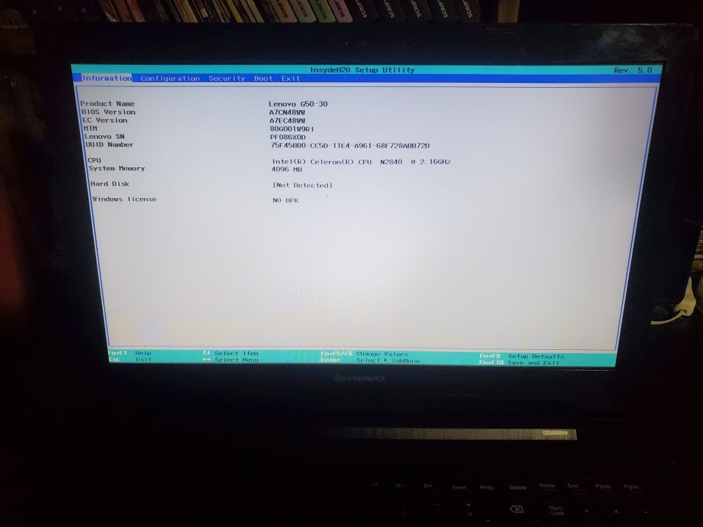 Lenovo G50-30 80G0 de Piese