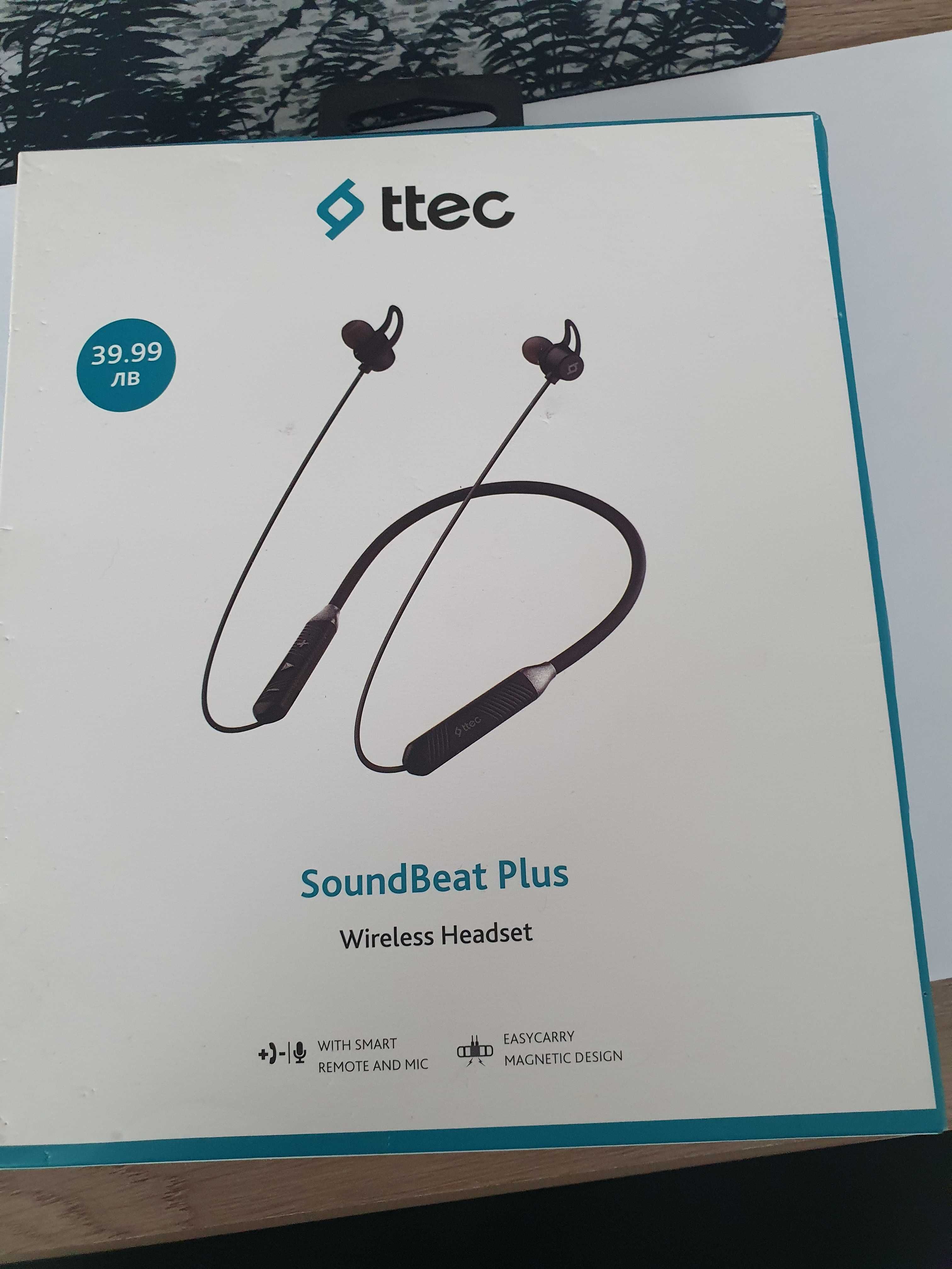 Слушалки bluetooth ttec SoundBeat Plus
