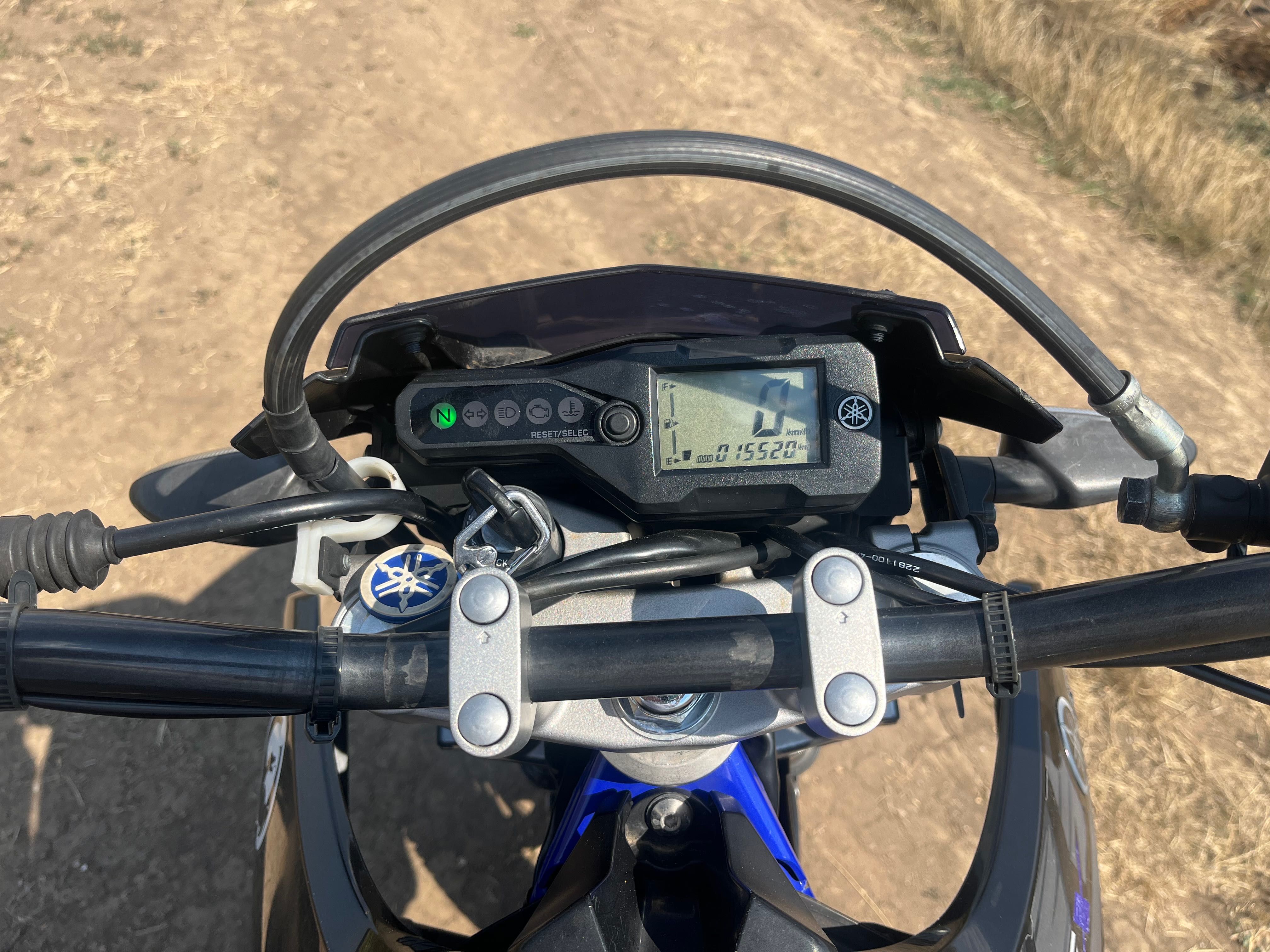 Yamaha wr 125 x супермото ендуро мотокрос мотоциклет