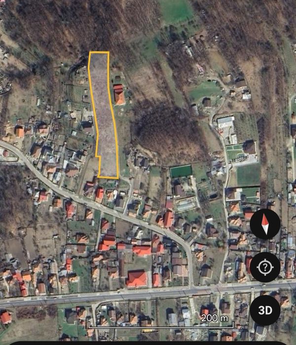 Teren vladesti sat Priporu, 4800 mp la 5 km de centrul orasului  Rm Vl