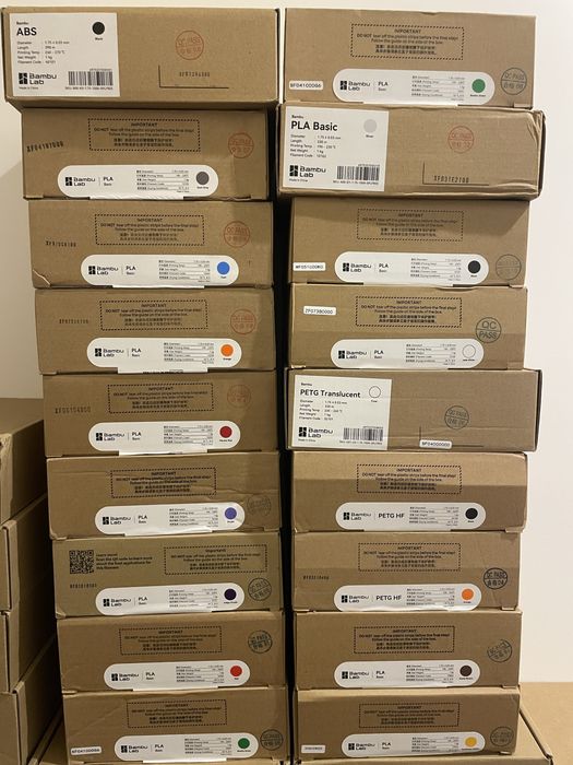 Filament PLA PETG ABS Bambulab