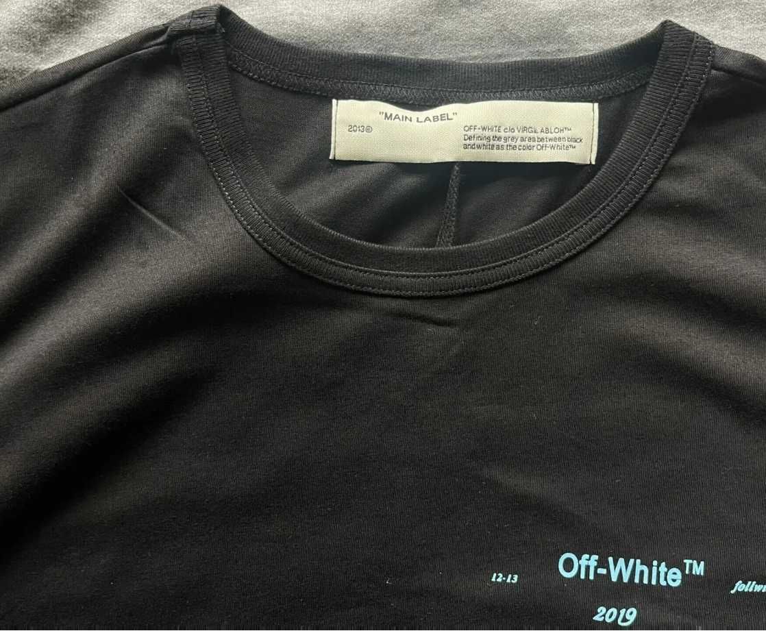 OFF WHITE мъжки тениски в черно
