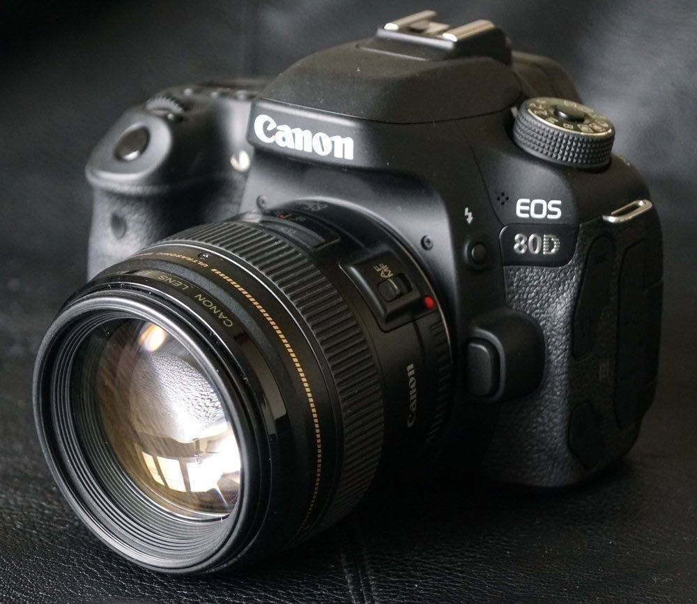 Canon 80d + 85mm 1,8 f