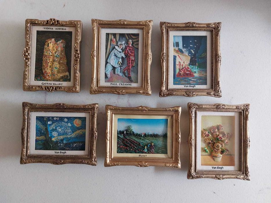 Магниты картины. Сувениры. Коллекция 6 штук