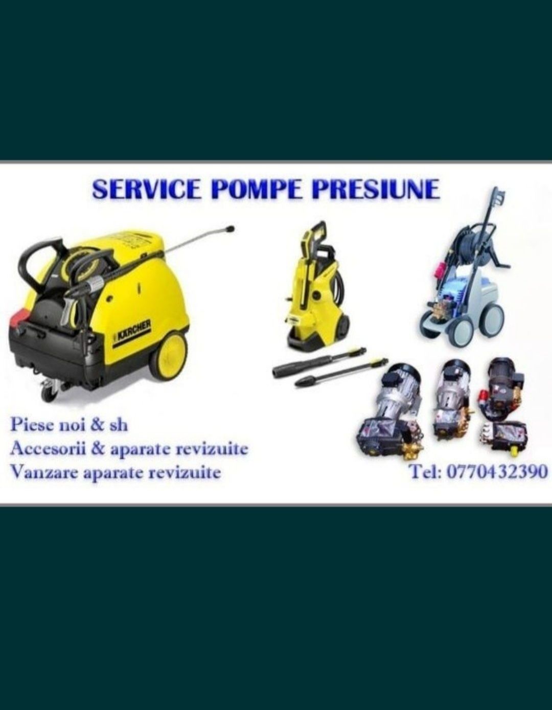 Aparate piese reparatii karcher