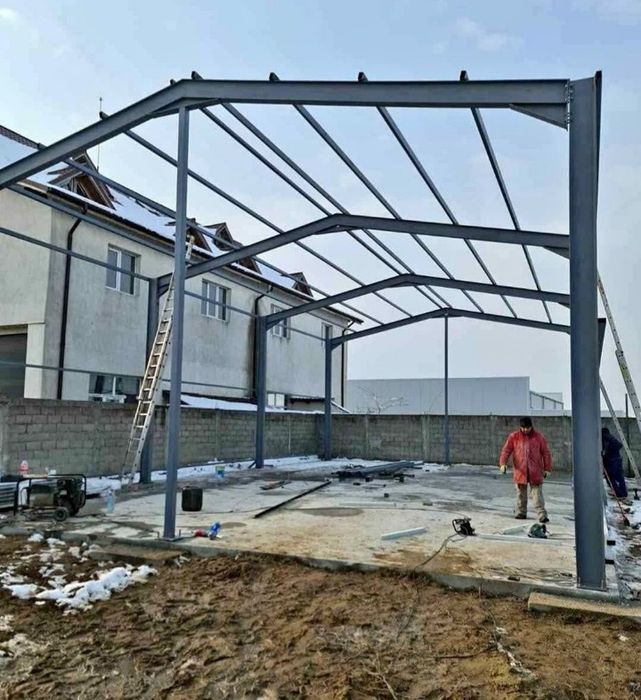 Vând hală metalică 8x15 din profil IPE facem și alte dimensiuni