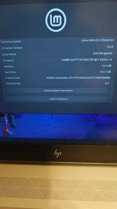 Laptop HP Elitebook 1050 G1(Intel I7-8750H+ GTX 1050 MAX-Q Design 4gb)