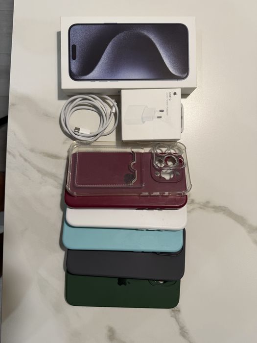 Продам Iphone 15 Pro Max Blue Titanium 256GB