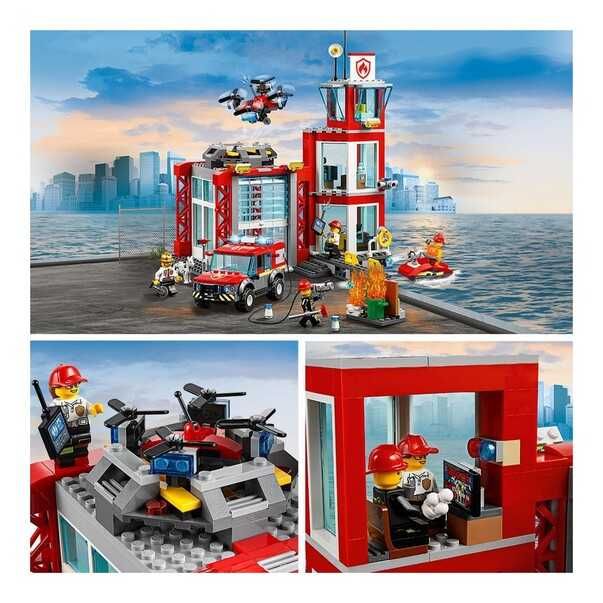 TIP lego city Statie Pompieri 60215 509pcs