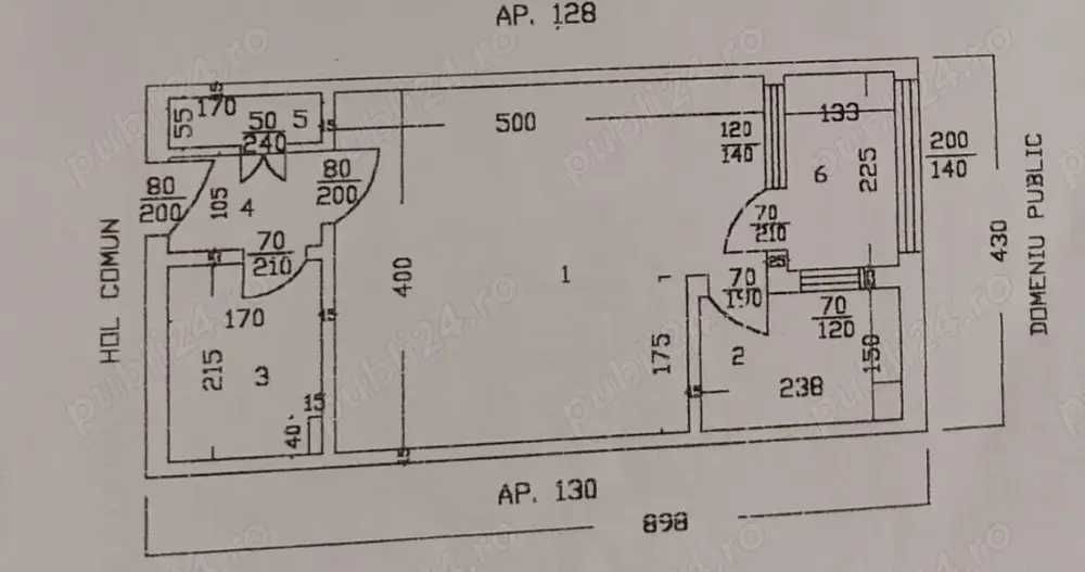 Garsoniera zona Blvd. Tudor Vladimirescu in spate la Raiffeisen