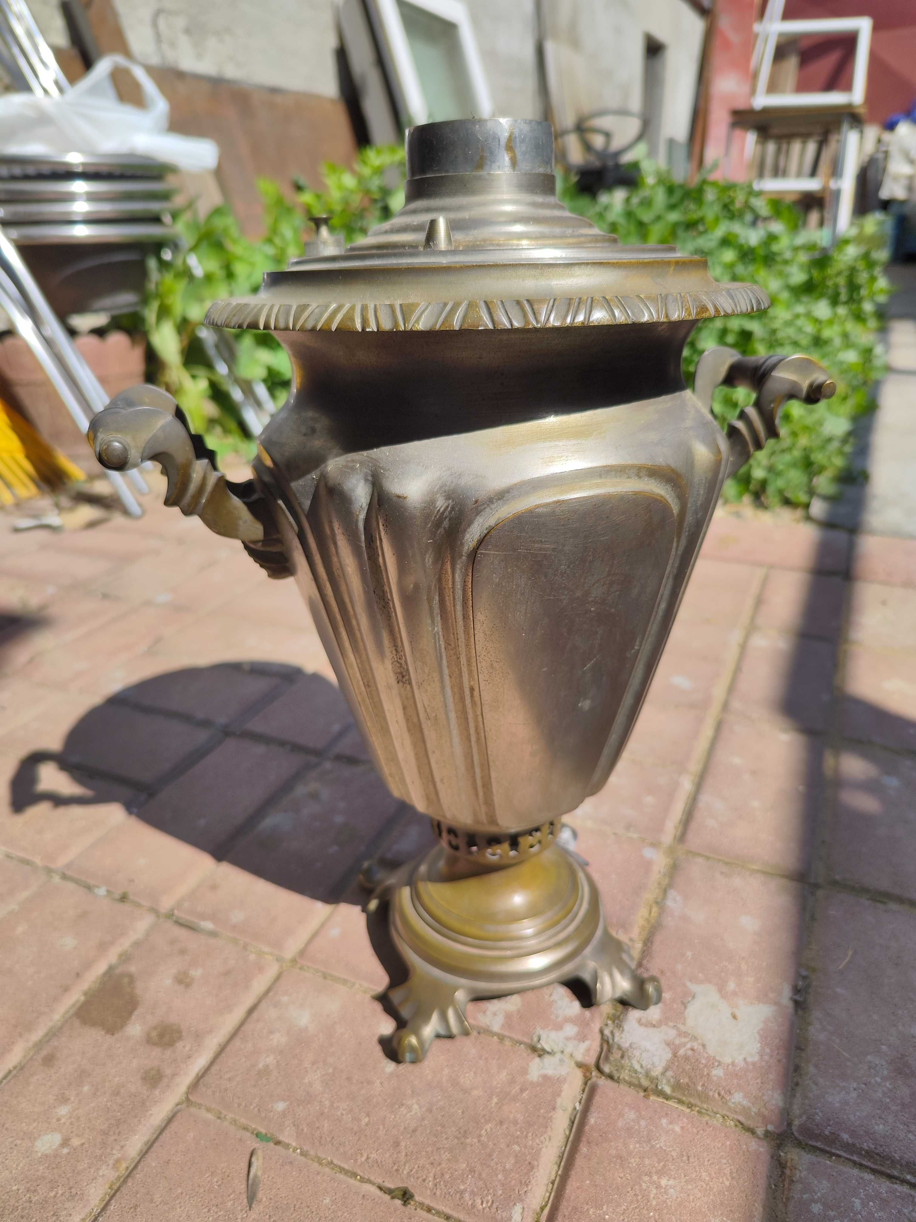 Samovar Vechi Rusesc cu Marcaje Chirilice