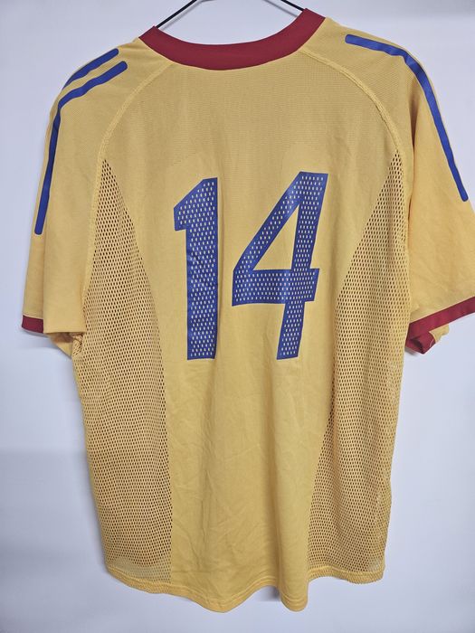 Florin Bratu România tricou de joc perioadă 2002-2003 calificării EURO