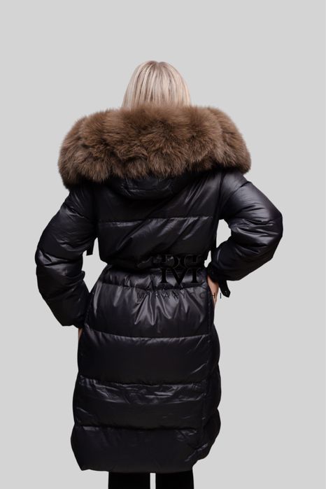 Geaca Lunga cu Blana Naturala