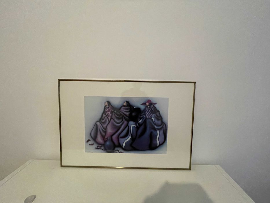 tablou mare rama moderna Robert Redbird oficial print de galerie arta