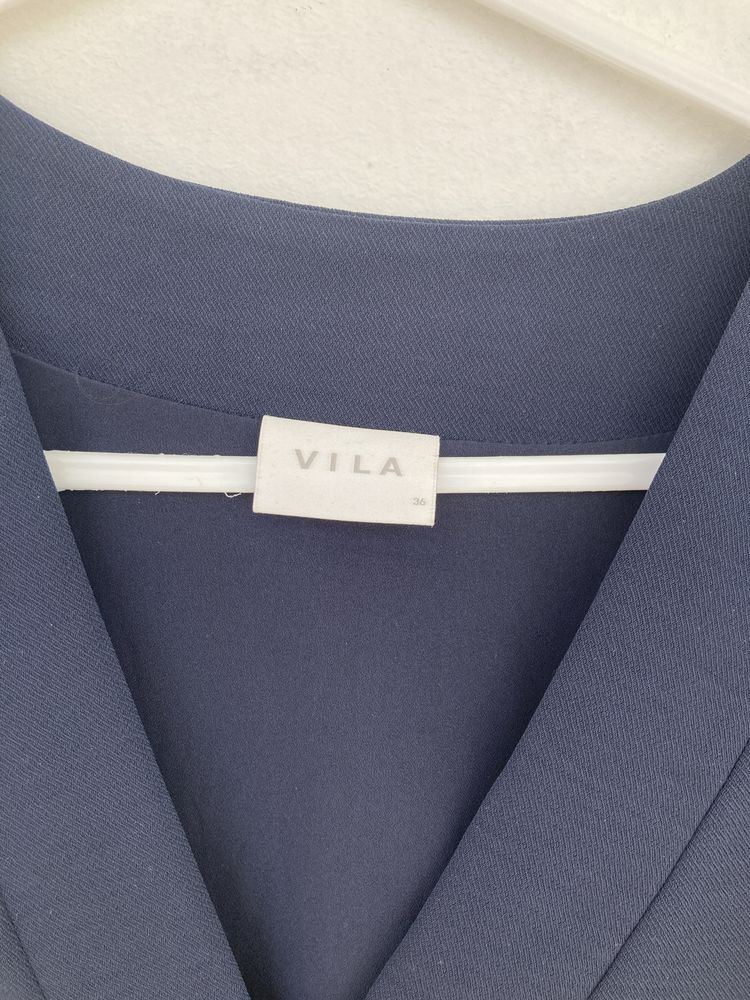 Rochie schimbătoare în albastru cu o curea S/M