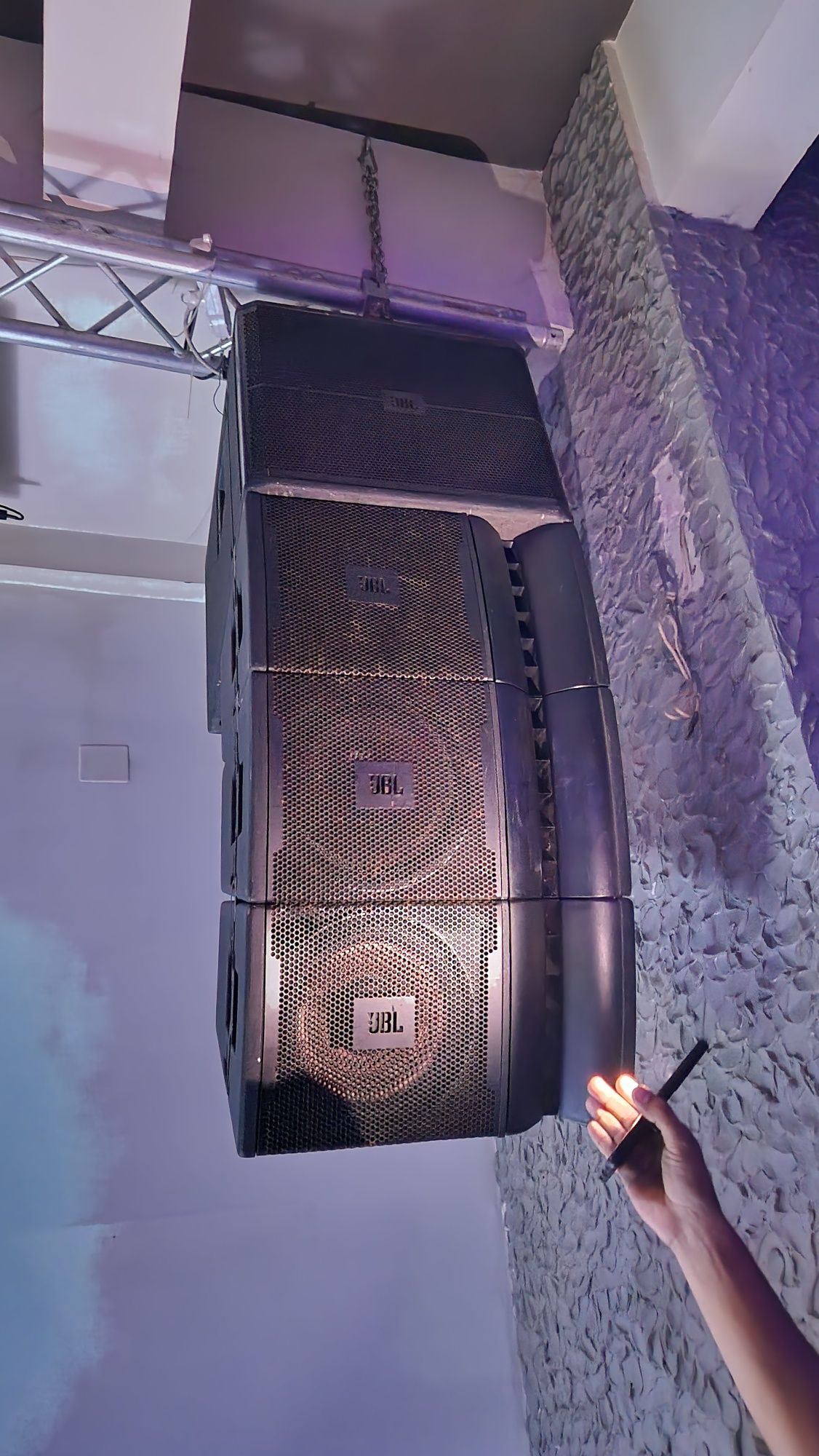 Sistem audio profesional line array jbl vrx 932 918 activ