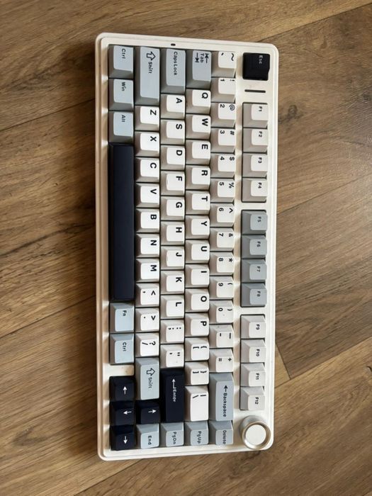 Клавиатура AULA F75 белый