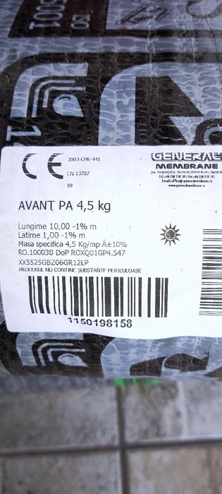 Role carton bituminat